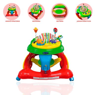 ANDADOR BABY KITS CENTRO DE ACTIVIDADES 360 RED