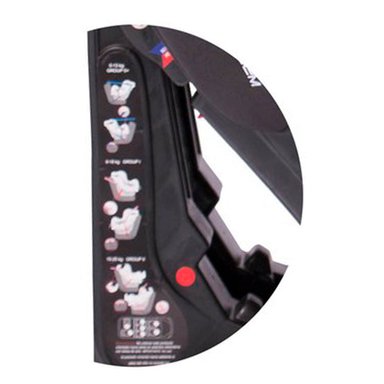 SILLA AUTO EBABY CONETTA SIEB-001 GRIS - 3