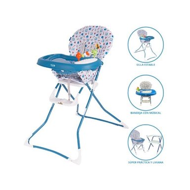 SILLA COMER EBABY BADALA AZUL
