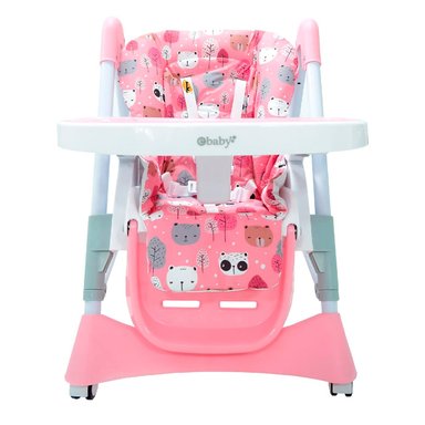 SILLA COMER EBABY LORI ROSADO - 3