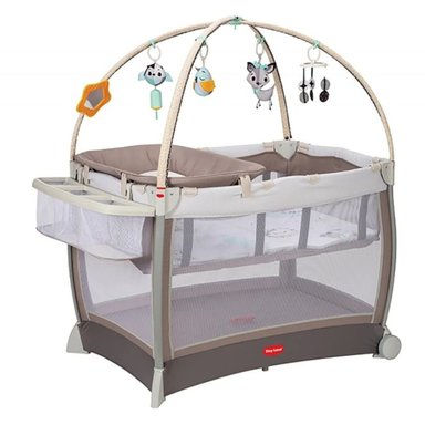 CUNA CORRAL TINY LOVE HERE I GROW METAL GRIS 6 EN 1