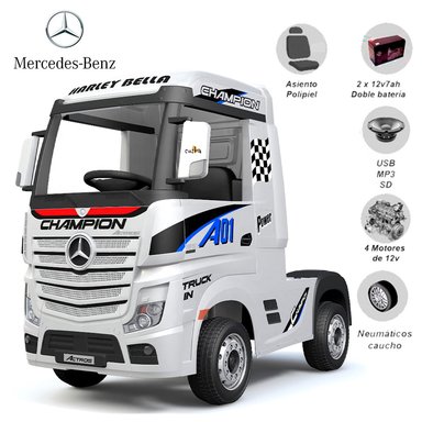 MERCEDES BENZ AUTO A BATERIA ACTROS LICENCED - 1