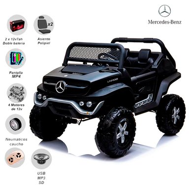 MERCEDES BENZ AUTO A BATERIA UMNIMOG LICENCED - 1