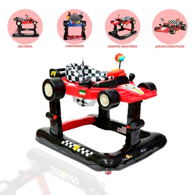 ANDADOR EBABY CAMINADOR E-BABY DELMI RED