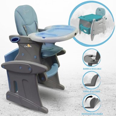 SILLA ESCRITORIO BABY KITS »MAGIC» LIGHT BLUE