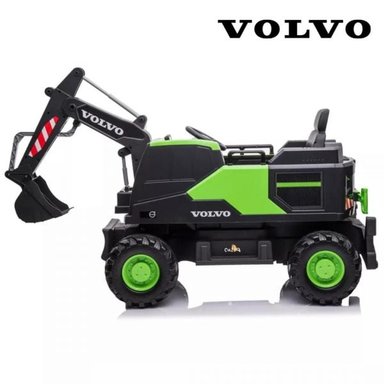 CARRO A BATERÍA CUZKA 24V MP4 PARA NIÑOS «EXCAVADORA VOLVO» GREEN - 4