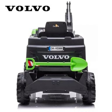 CARRO A BATERÍA CUZKA 24V MP4 PARA NIÑOS «EXCAVADORA VOLVO» GREEN - 5