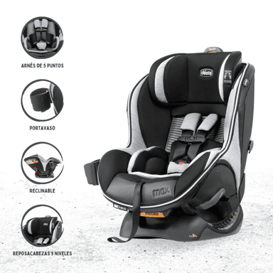 SILLA AUTO CHICCO NEXTFIT MAX ZIP AIR VERO USA NEGRO +1 MES
