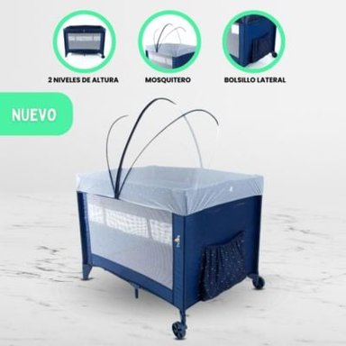 CUNA CORRAL SAFETY 1ST GRIS CORRAL SLEEP PARA BEBÉS