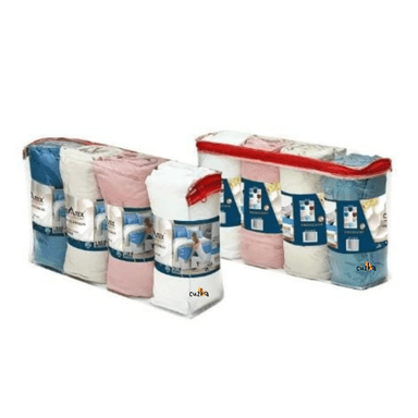 PACK 4 SÁBANAS CASATEX 2 PLAZAS BLANCO AJUSTABLES