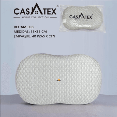 ALMOHADA CASATEX 55X35CM BLANCO VISCOELÁSTICA INFANTIL WHITE