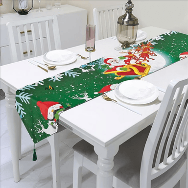 CAMINO DE MESA NAVIDEÑO CASATEX 33X180 CM PAPA NOEL Nº5
