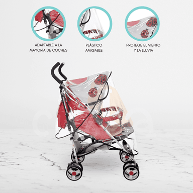 PROTECTOR CLIMA COSCO RAINY COCHE BEBÉ
