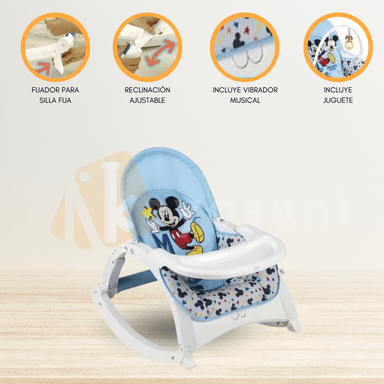 SILLA MECEDORA CUZKA MICKEY MOUSE BEBÉS