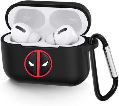 CASE FUNDA PROTECTOR DE SILICONA DEADPOOL AIRPODS PRO 1