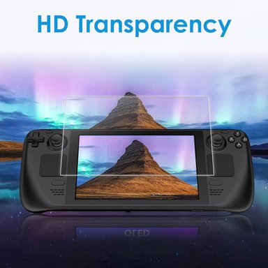 PROTECTOR PANTALLA STEAM DECK OLED 2023 MICA VIDRIO TEMPLADO - 5