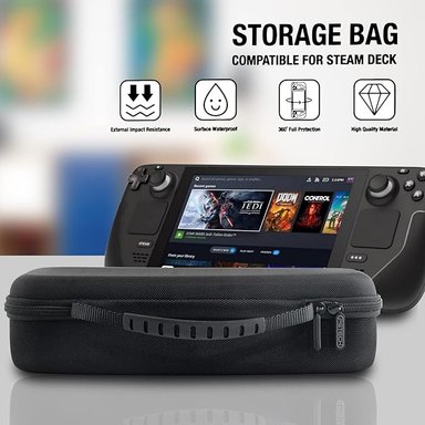 ESTUCHE CASE PROTECTOR COMPATIBLE STEAM DECK 2022 Y STEAM DECK OLED 2023 - 1