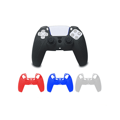 CASE FUNDA PROTECTORA SILICONA MANDO CONTROL PLAYSTATION 5 PS5 DUALSENSE BLANCO - 3