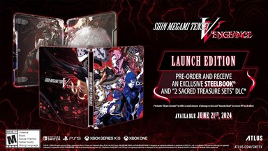 SHIN MEGAMI TENSEI V VENGEANCE STEELBOOK EDITION - XBOX SERIES X - 6