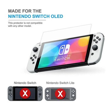 PROTECTOR DE PANTALLA MICA VIDRIO TEMPLADO NINTENDO SWITCH OLED - 2