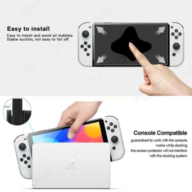 PROTECTOR DE PANTALLA MICA VIDRIO TEMPLADO NINTENDO SWITCH OLED - 4