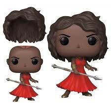 FUNKO POP! AVENGERS BLACK PANTHER OKOYE WITH RED DRESS, EXCLUSIVE FALL CONVENTION COLLECTION - 2