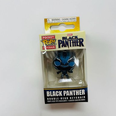FUNKO POP! KEY CHAIN LLAVERO MARVEL BLACK PANTHER BLUE - 3