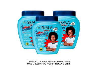 CREMA SKALA 3 UNIDADES 2 EN 1 PEINAR E HIDRATANTE 1000G - 2