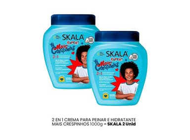 CREMA SKALA 2 UNIDADES 2 EN 1 PEINAR E HIDRATANTE 1000G - 2