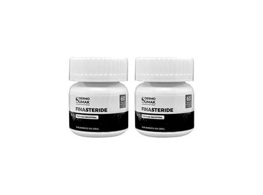 TRATAMIENTO CAPILAR KIRKLAND 1MG FINASTERIDE 60 CÁPSULAS DERMO SUMAK 2 UNIDADES