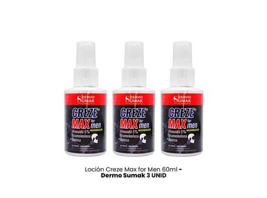 LOCION MINOXIDIL 5% Y TRIAMCINOLONA 60ML DERMO SUMAK 3UND