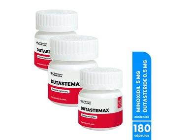 MINOXIDIL 5 MG Y DUTASTERIDE 0.5 MG X 60 CAPSULA DERMO SUMAK 3UND