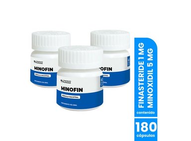FINASTERIDE 1MG Y MINOXIDIL 5MG 60 CAPSULAS DERMO SUMAK 3UND