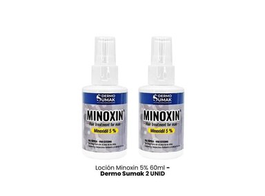 LOCION MINOXIDIL 5% 60ML DERMO SUMAK 2UND