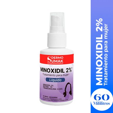 LOCION MINOXIDIL MUJER 2% DERMO SUMAK