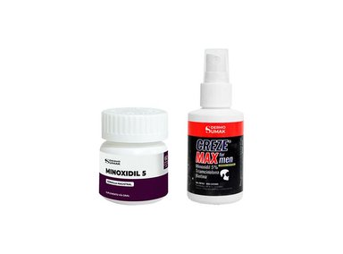 CAPSULAS Y LOCION DE MINOXIDIL 5MG