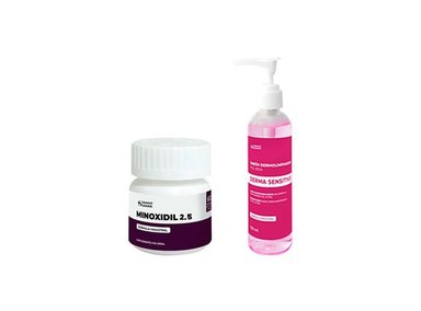 CUIDADO TOTAL MINOXIDIL 2,5 MG Y LIMPIADOR PIEL SECA