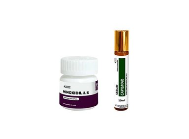 CABELLO Y CEJAS MINOXIDIL 2,5 MG