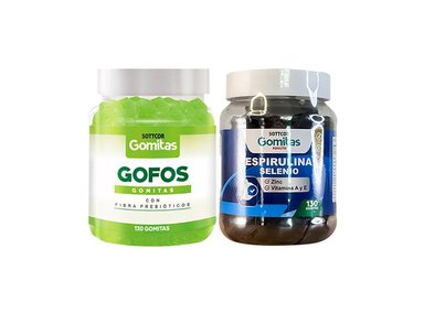 GOMITAS ADULTO GOFO CON FIBRA ADULTO +ESPIRULINA SELENIO