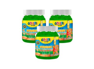 GOMITAS PARA NIÑOS VITAMINAS 130 GOMITAS SOTTCOR 3 UND