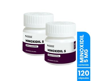MINOXIDIL 5MG 60 CAPS - DERMO SUMAK 2 UNI
