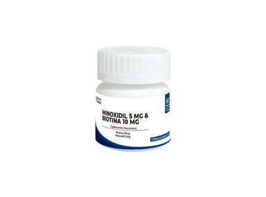 MINOXIDIL 5MG Y BIOTINA 10MG 60CAPSULAS DERMO SUMAK - 2