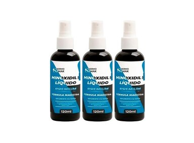LOCION MINOXIDIL PREMIUN 5% LIQUIDO 120ML - DERMO SUMAK 3 UNI - 2