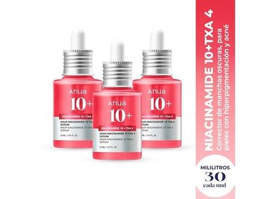 NIACINAMIDE 10+ TXA 4% SERUM 30ML - ANUA 3 UND - 2