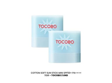 2 TOCOBO COTTON SOFT SUN STICK MINI 50+ PA++++ - 2