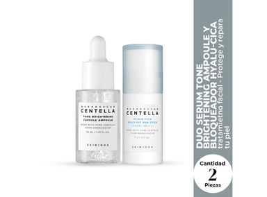 DÚO TONE BRIGHTENING AMPOULE 30ML + HYALU-CICA SUN SERUM SKIN1004 - 3
