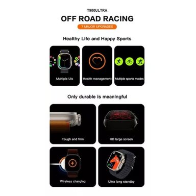 SMARTWATCH ULTRA 8 SERIE NEGRO - 3