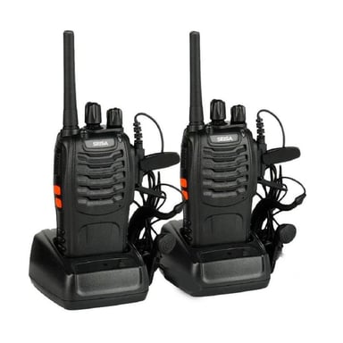 PACK 2 WALKIE TALKIES SEISA ST-B888S PORTATIL TRANSMISOR RECEPTOR - 1