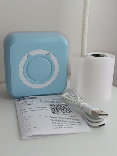 ABLANDADORES MINI IMPRESORA ORIGINAL BLUETOOH RECARGABLE ACERO