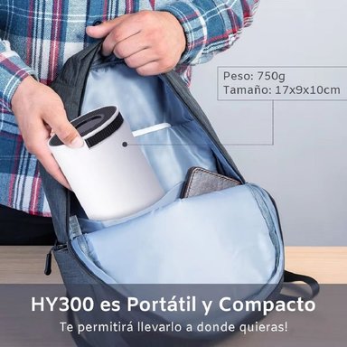 PROYECTOR MULTIMEDIA HY300 CAÑON - 3